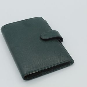 Authentic Louis Vuitton Green Taiga Leather PM